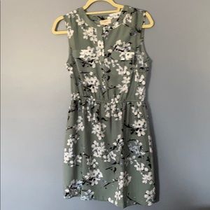 Flower print dress
